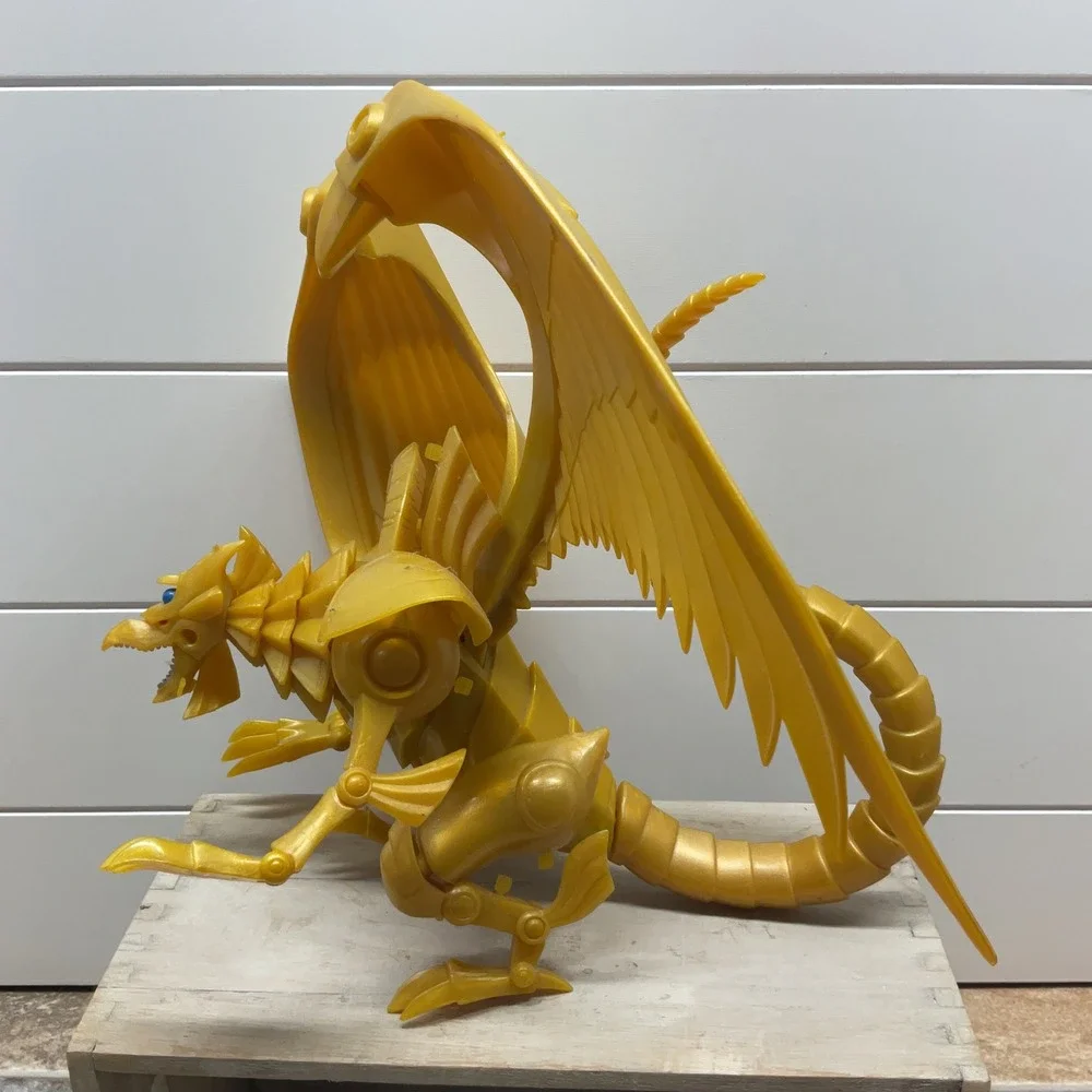 Mattel Yu-Gi-Oh The Winged Dragon of Ra Gold Action Figure 11 inch Vintage 1996